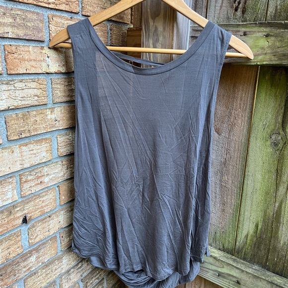 Astr Charcoal Tank Top - Picture 1 of 4